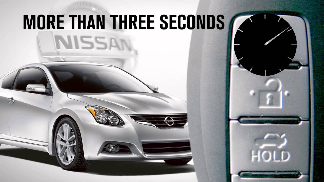 2013 NISSAN Altima Coupe - NISSAN Intelligent Key and Locking Functions
