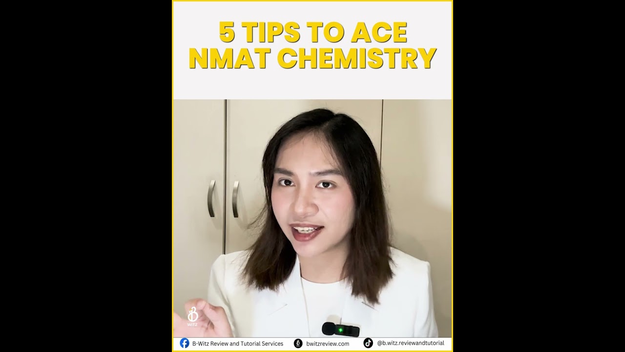 5 Tips to ace NMAT Chemistry