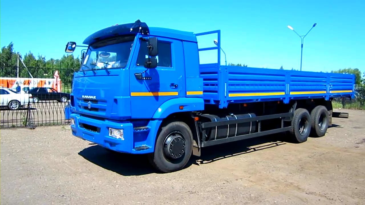 2012 Kamaz 65117. Start Up, Engine, and In Depth Tour.