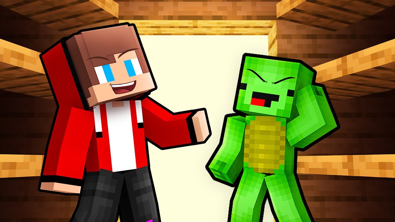 JJ and Mikey Can Shapeshift Into ANIMALS To PRANK Family in Minecraft - Maizen