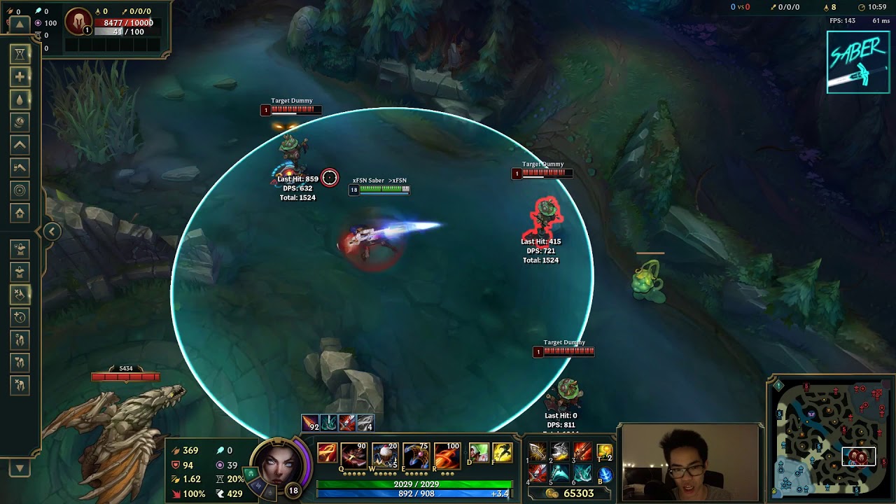 The Hardest Caitlyn Combo in the Universe (for now) - xFSN Saber