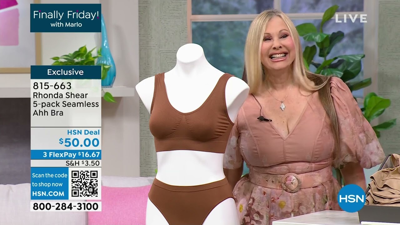 Rhonda Shear 5pack Original Ahh Bra
