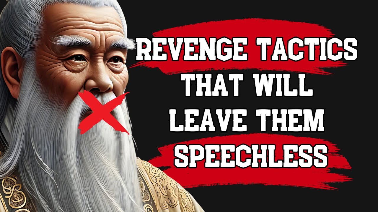 Revenge TACTICS That Will Leave Them SPEECHLESS! - Asian ancient Stoic Quotes