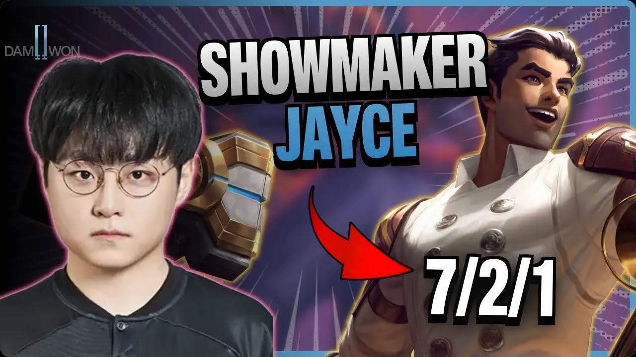 DK ShowMaker MIDDLE Jayce vs Sylas | 15.5