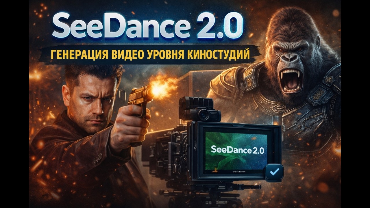 На что способна SeeDance 2.0 Генерация видео уровня киностудий