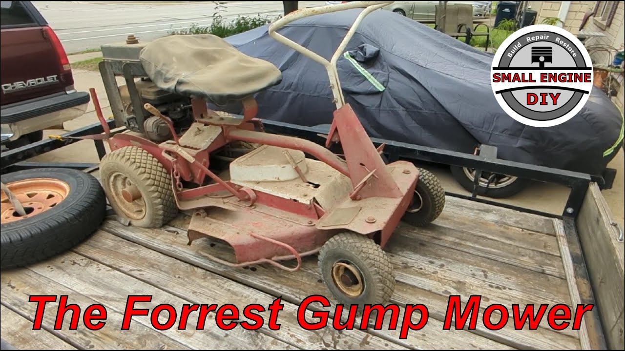Old Snapper Comet rear-engine mower Barn Find, sitting for 40+ years!