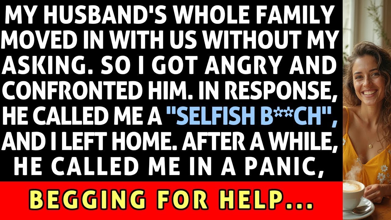 My Husband's Whole Family Moved In With Us To His Delight And Without My Asking  So I Got Angry