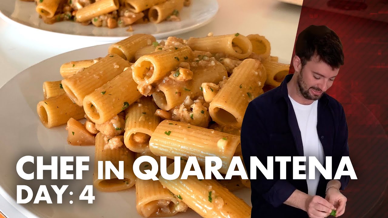 Chef in Quarantena: Ricetta Pasta con Ragù di Cavolfiore e Carciofi - 4° Giorno!