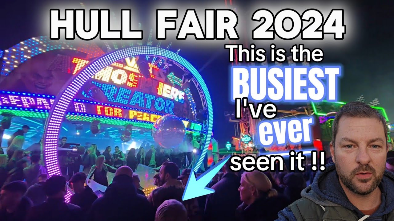 Hull fair 2024 | OFFICIALLY THE BUSIEST NIGHT EVER!!!!