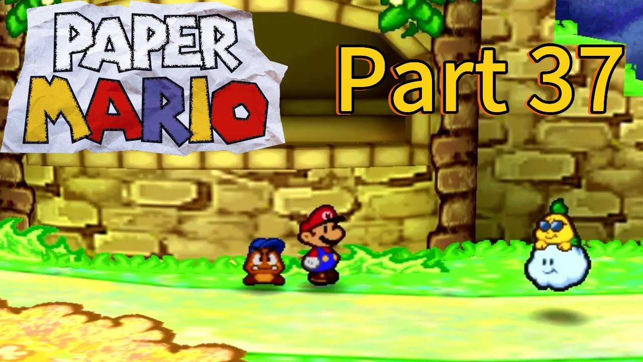 Paper Mario 64 Part 37 Fighting Lakilester