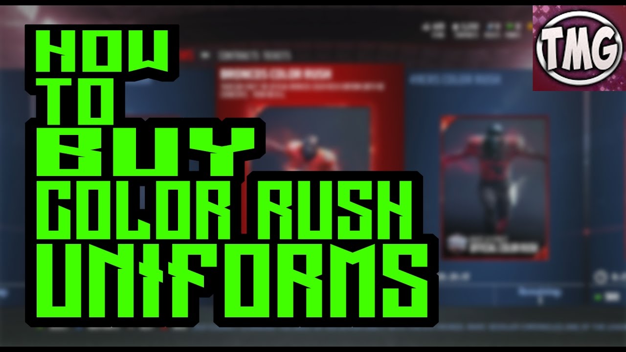 How To Buy Color Rush Uniforms in MUT 17!!! Plus New Flashbacks!!!