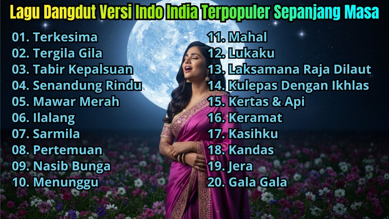 Lagu Dangdut Versi Indo India Terpopuler Sepanjang Masa - Lagu Syahdu By Nada Swara Cover Ai