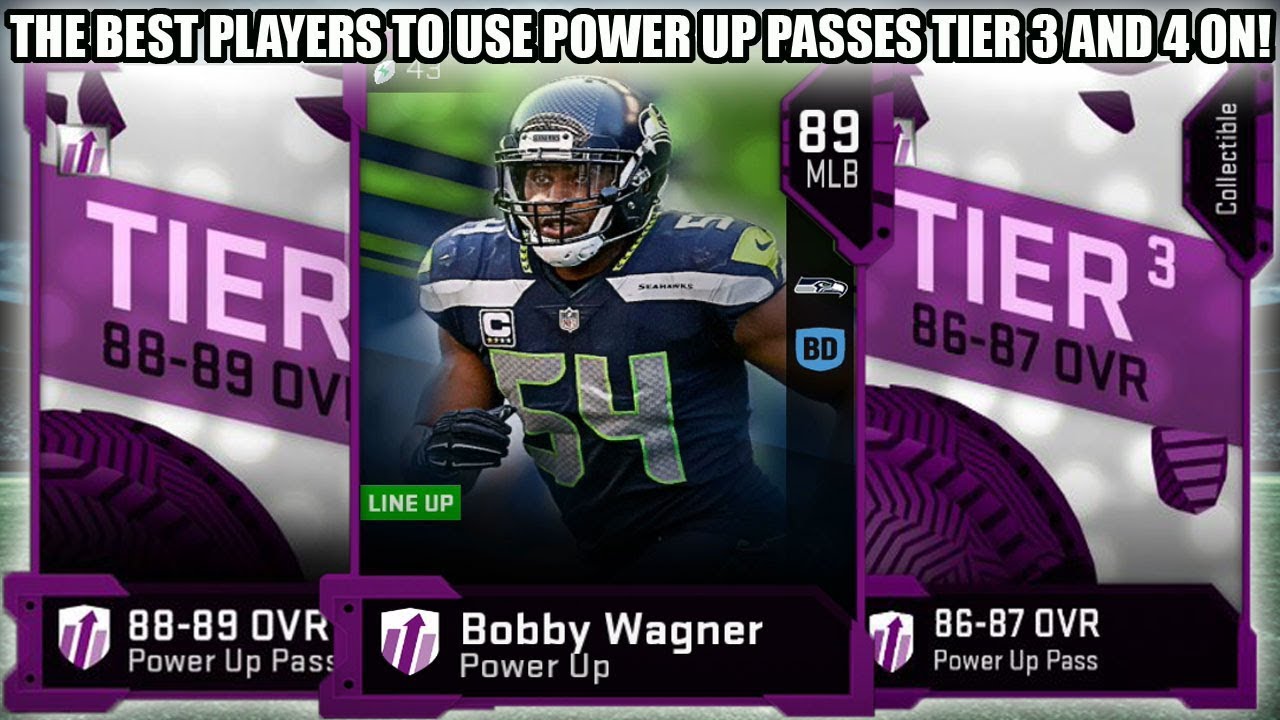 BEST PLAYERS TO USE TIER 3 86-87 AND TIER 4 88-89 POWER UP PASSES ON! | MADDEN 19 ULTIMATE TEAM