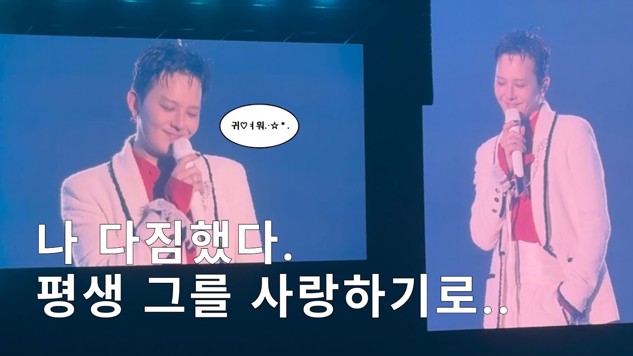 지디 콘서트 브이로그 (｡•̀ᴗ-)✧ 