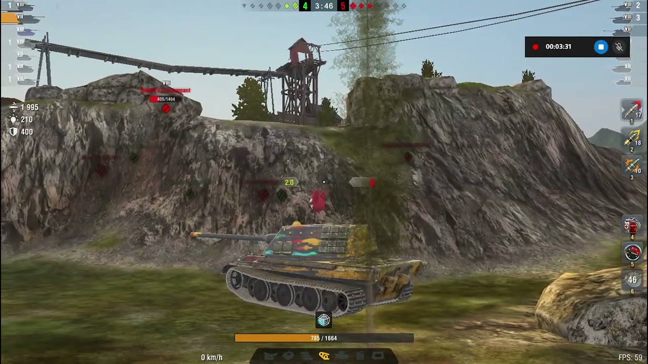 E- 10 3K Damage 2Kill Game_play WOTB