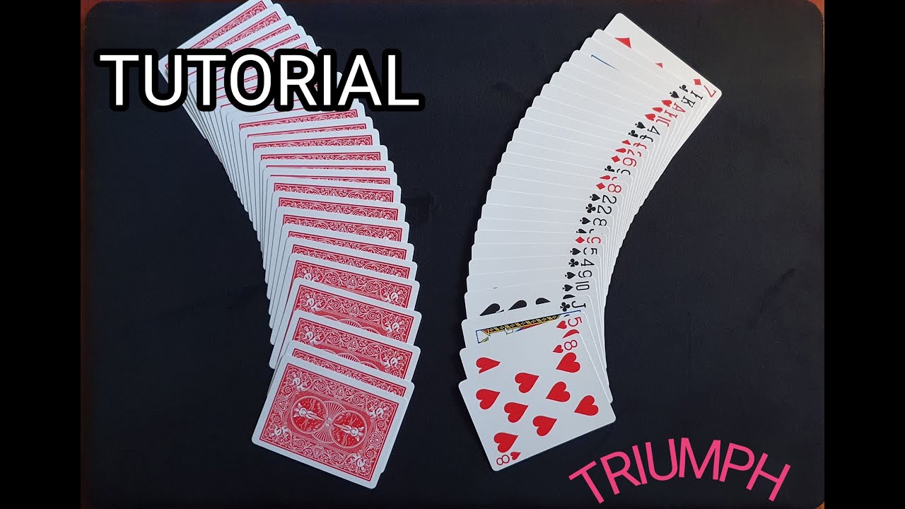 TRIUMPH / TUTORIAL DI MAGIA CON LE CARTE