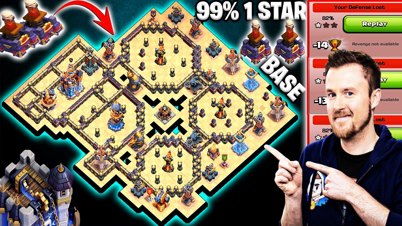 *UPDATED* TOWN HALL 18 TH18 WAR BASE WITH LINK | EARTHQUAKE SPELL TOWER TH18 BASE | TH18 LEGEND BASE