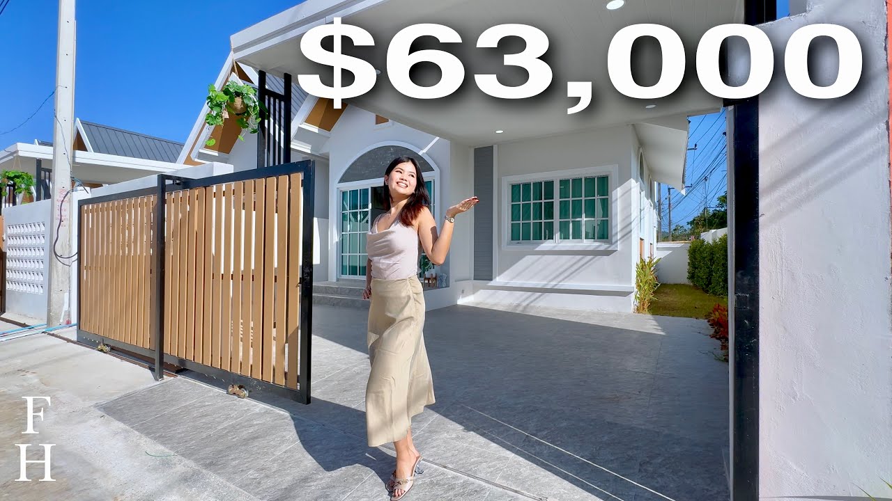 1,999,000 THB ($63,000) Brand New Home in Hua Hin, Thailand