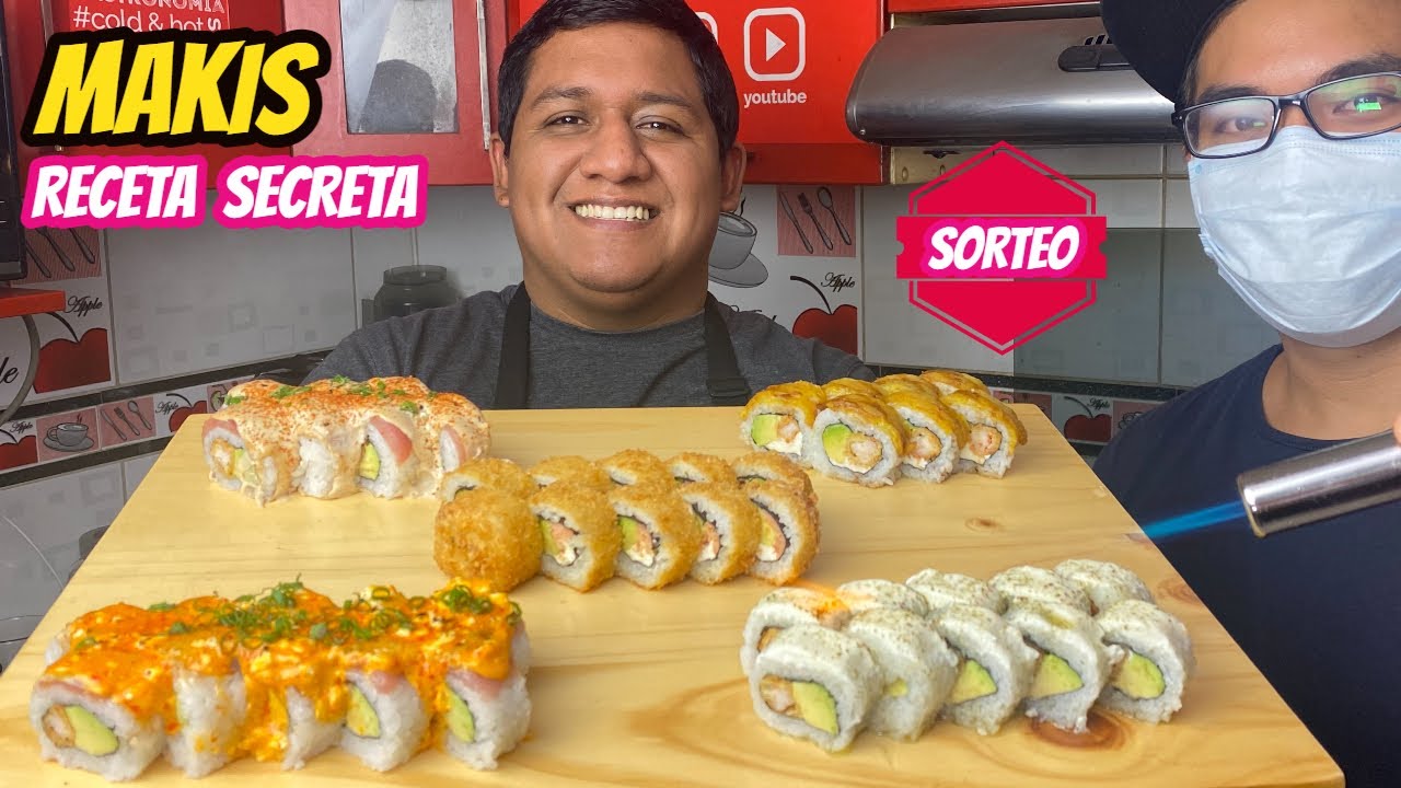 APRENDI A PREPARAR MAKIS (Facil y rapido) + SORTEO 💚 | Mi Receta Magica