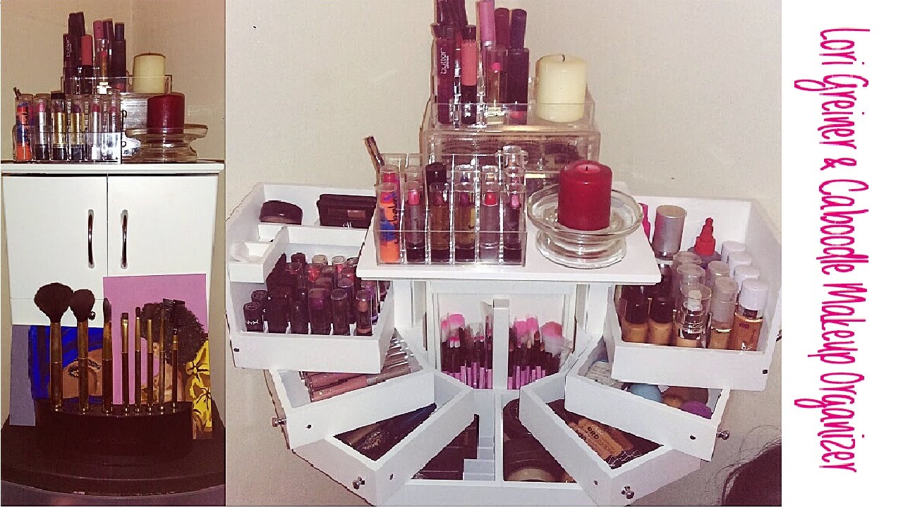 Lori Greiner (QVC) & Caboodles (Target) Makeup Organizers Review / Semi Makeup Haul and Collection