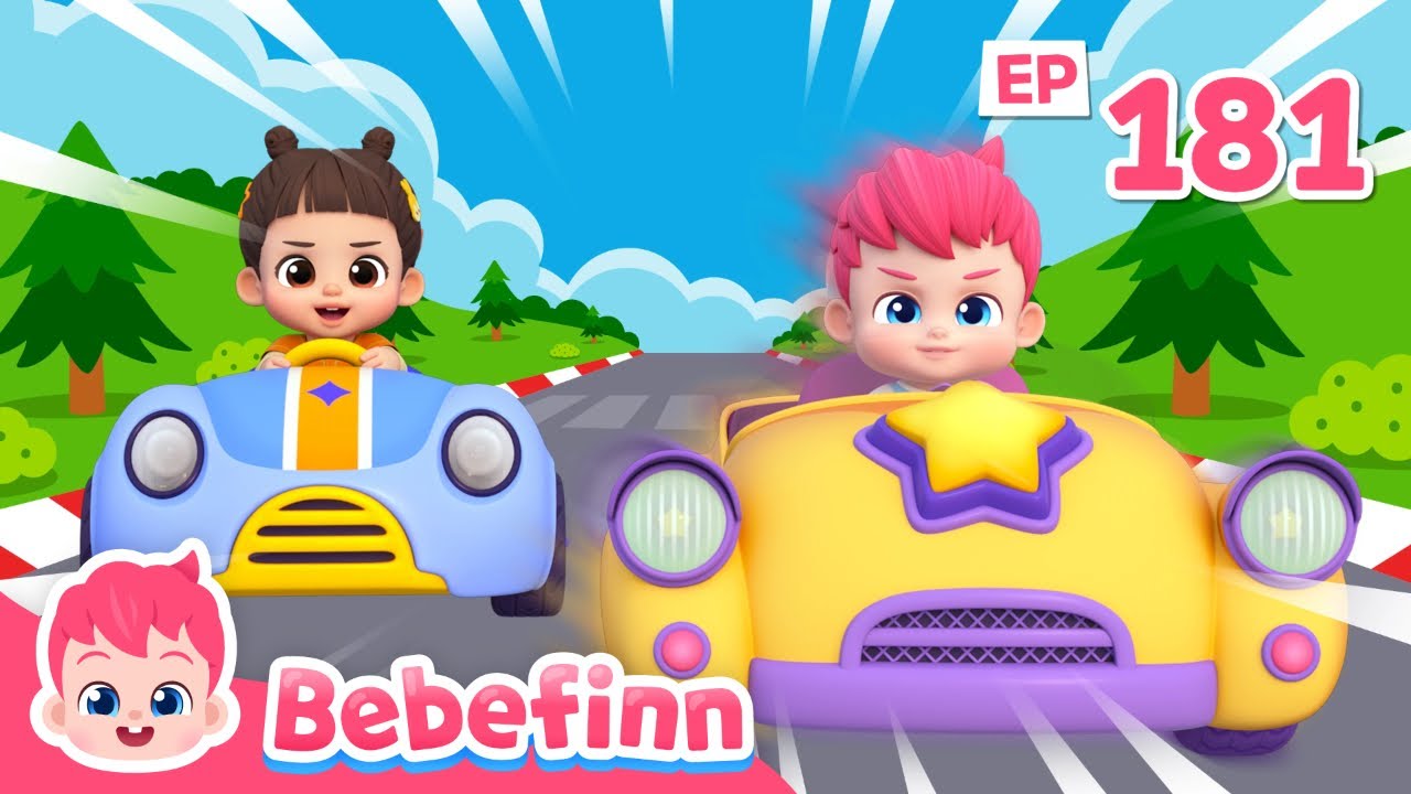 😎 Who Is Faster?ㅣBebefinn and MinjeeㅣEP181ㅣSong for KidsㅣBebefinn Nursery Rhymes