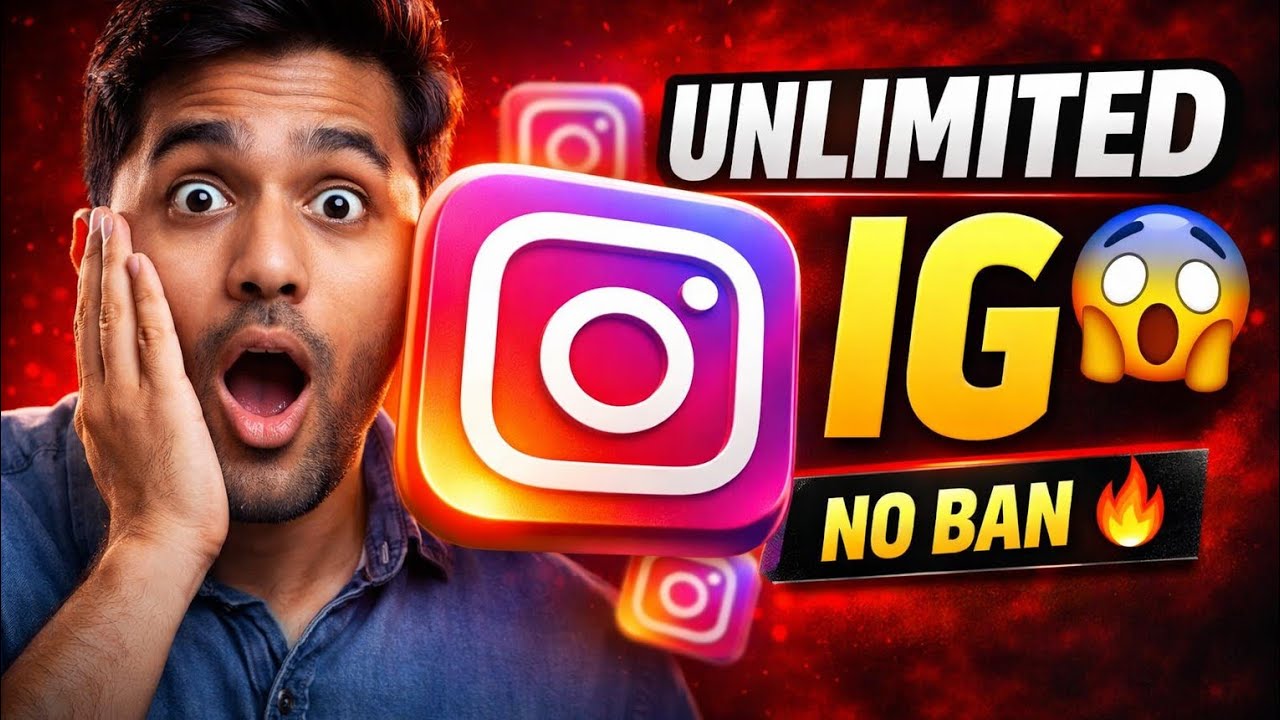 👉 How I Create Unlimited Instagram Accounts (No Ban) 😱 | Secret Method 2026