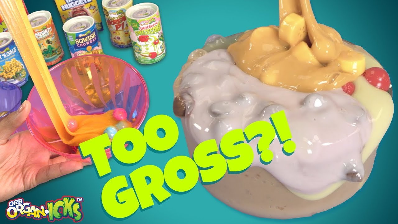 Grossest Most Satisfying Slimi Mixing | ORB Organ-ICKs Unboxing Video