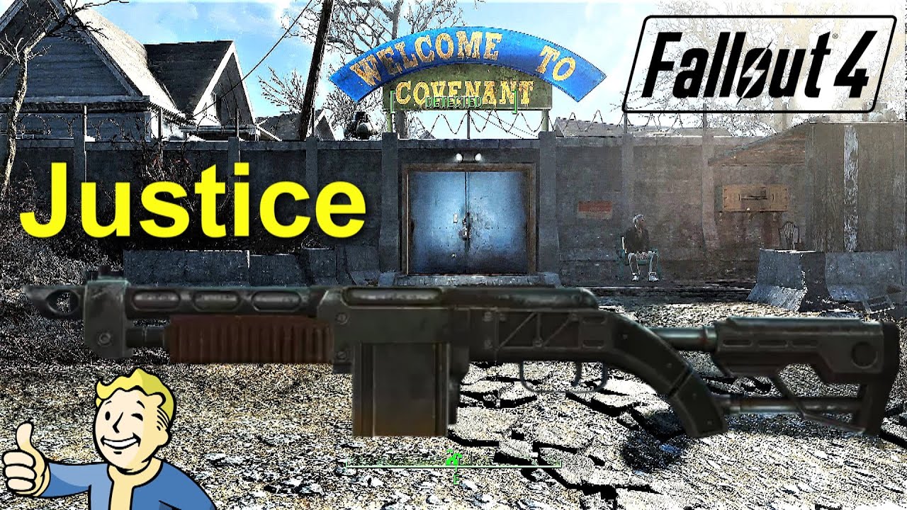 Justice – Best Legendary Combat Shotgun – Fallout 4