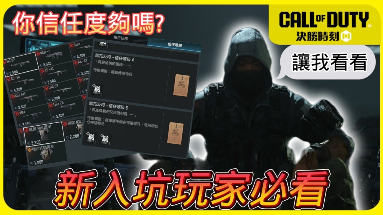 【決勝時刻M】DMZ每日任務的重要性