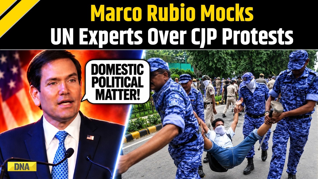 Marco Rubio India Visit: &lsquo;Domestic Political Matter..&rsquo; Rubio Responds To CJP Protest Row| UN Experts