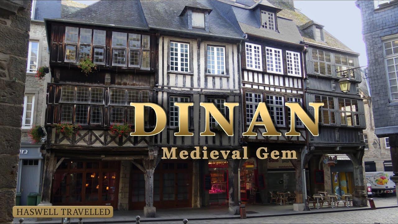 Dinan, France – A Timeless Medieval Town (4K)