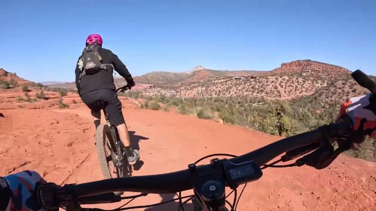Mountain biking Sedona&rsquo;s best. Slim shady trail, templeton trail, little horse trail, Broken arrow