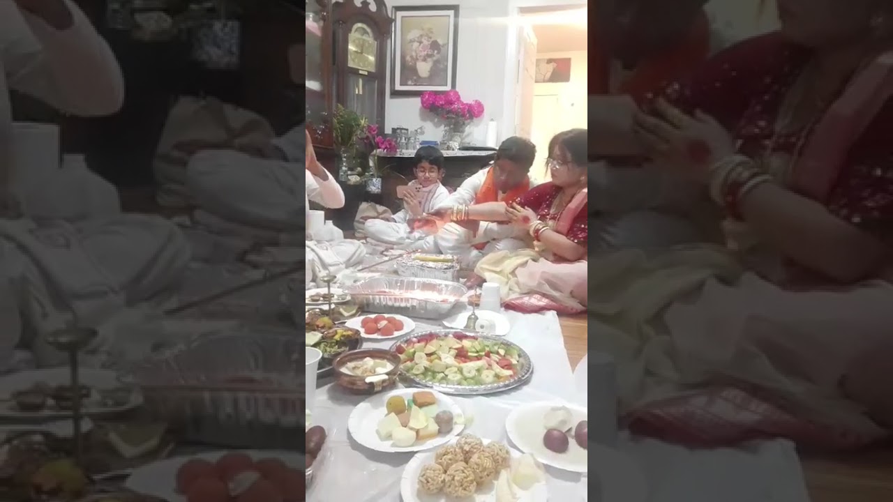 সত্য নারায়ণ পূজা || Satya Narayan Puja || Vishnu Puja New York 11420, USA #satyanarayanapuja