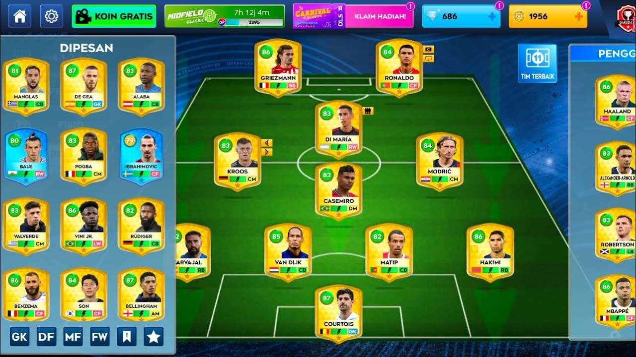 DLS26 | semifinal | BRIGHTON VS GARUDA FC | Dream League Soccer 2026