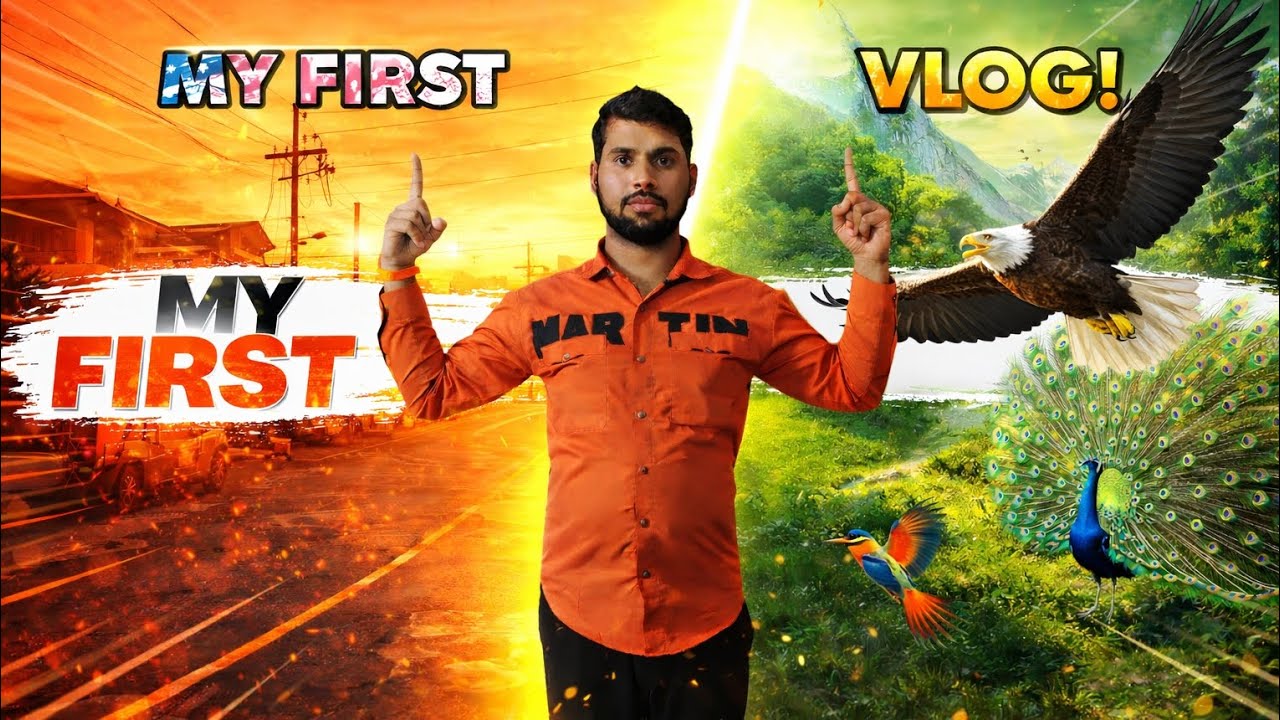 ❤️My first vlog/ 👍My first video ♥️