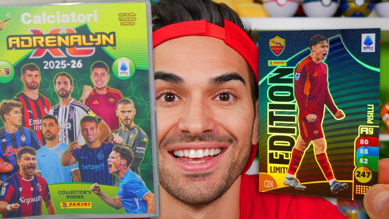 APRO LE NUOVE DEL CALCIO CARTE ADRENALYN DI SERIE A 2026