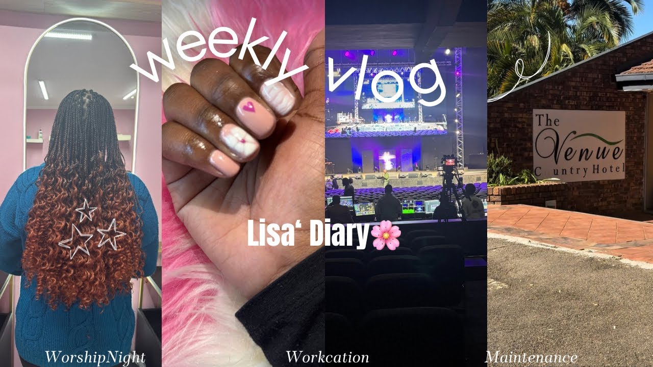 Lisa’s Diary🌸 Worship Night| Hair | Nails | Workcation