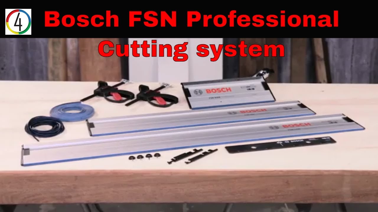 Bosch FSN Professional Guide📐 Rail Cutting system🚆