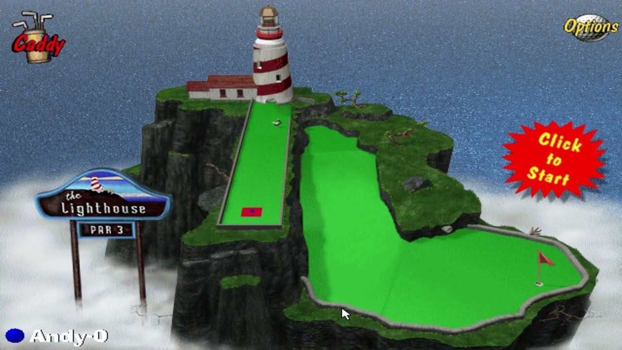 3-D Ultra Minigolf Deluxe Playthrough [no commentary]