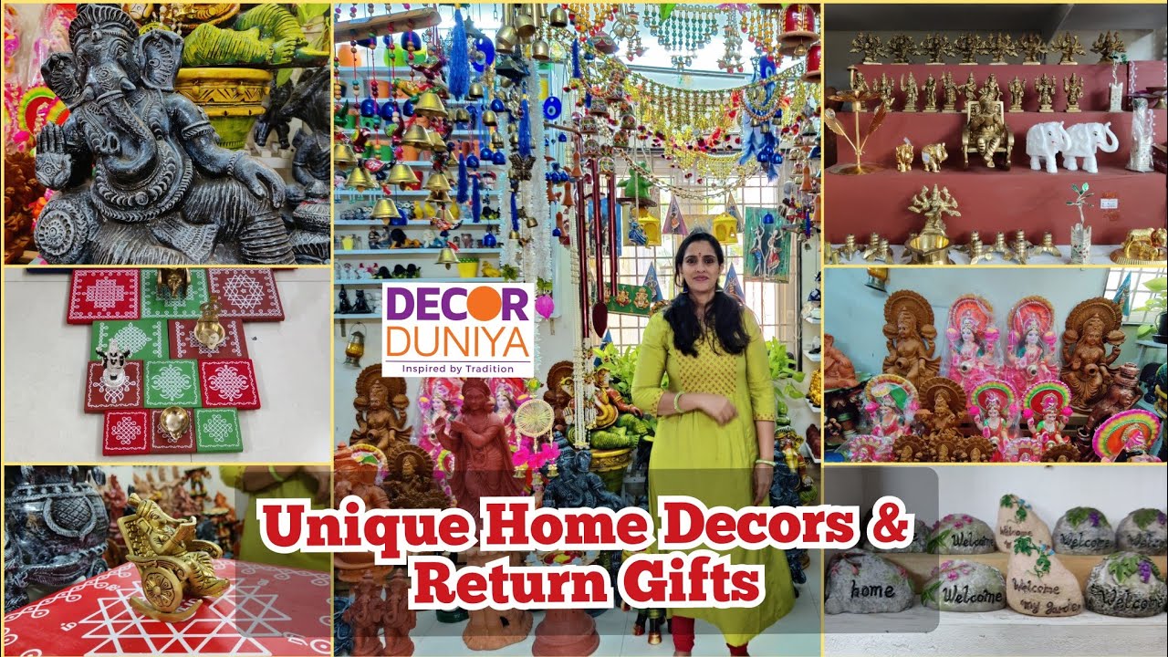 Decor Duniya Shop Tour | Unique Home decors, Return gifts, Miniatures, Golu & Pooja Items, Cookware
