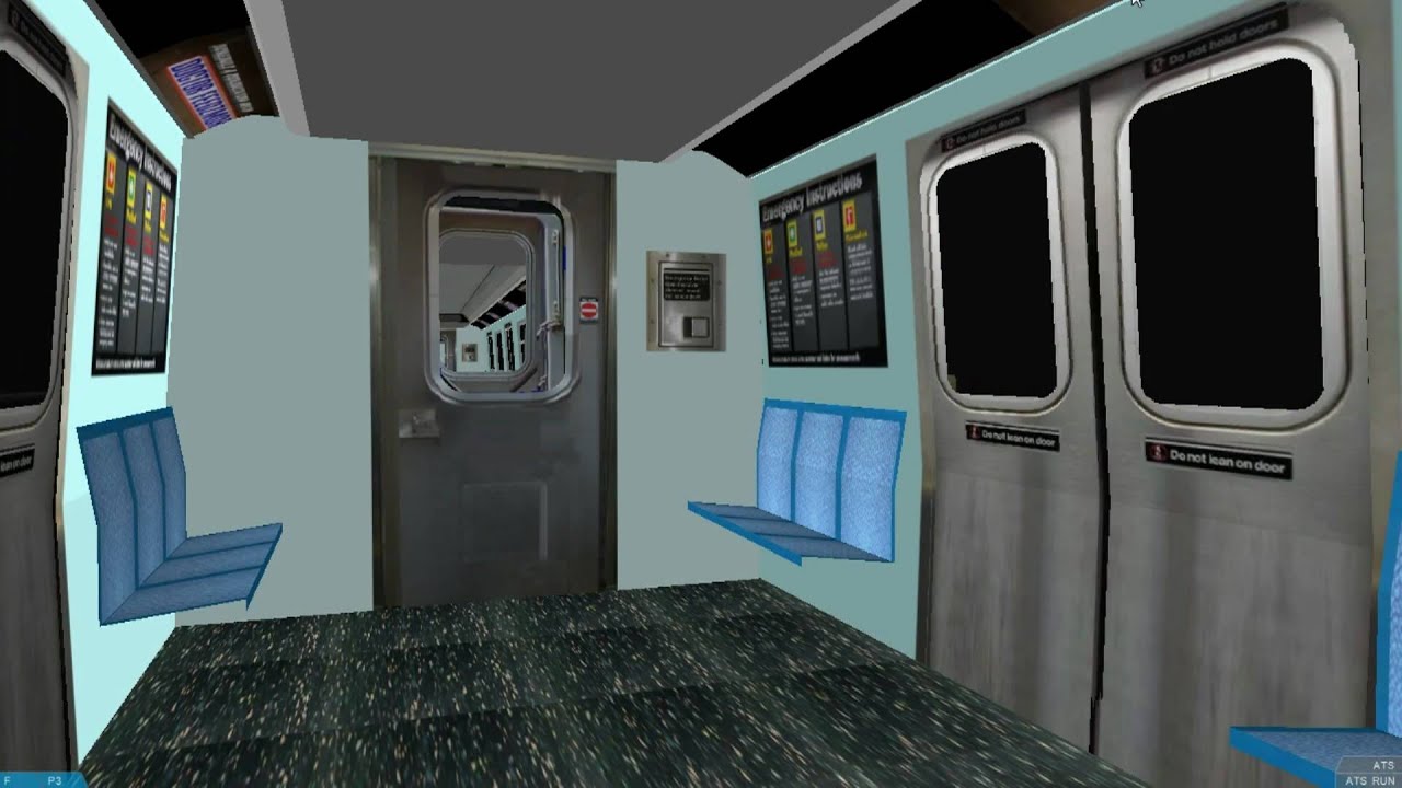 openBVE - NYCTA Fictional H Line Rector Street - Atlantic Ave(Backwards View)