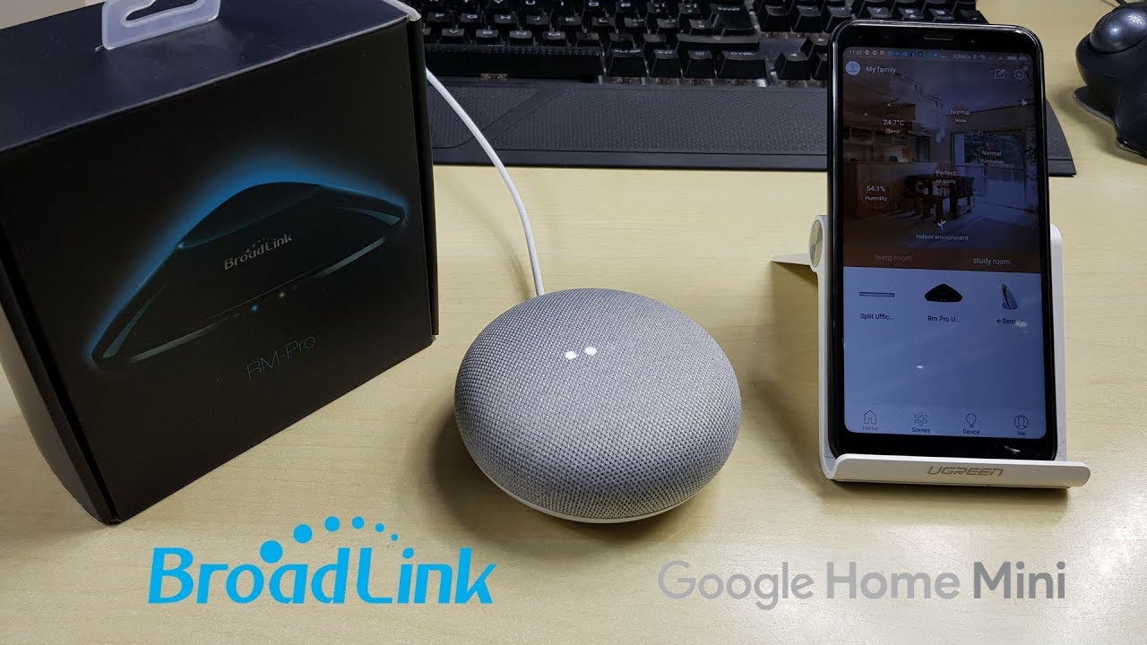 Come configurare Google Home con Broadlink RM Pro con le Scene