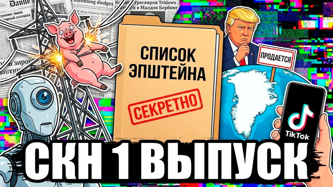 Завод или Вебкам? Список Эпштейна и Трамп покупает Гренландию / СКН