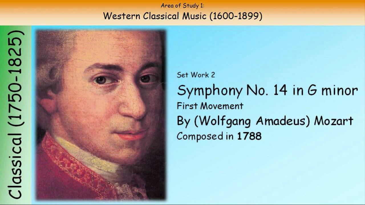 2. Symphony No. 40 In G Minor (First Movement) - Mozart (GCSE Music Edexcel)