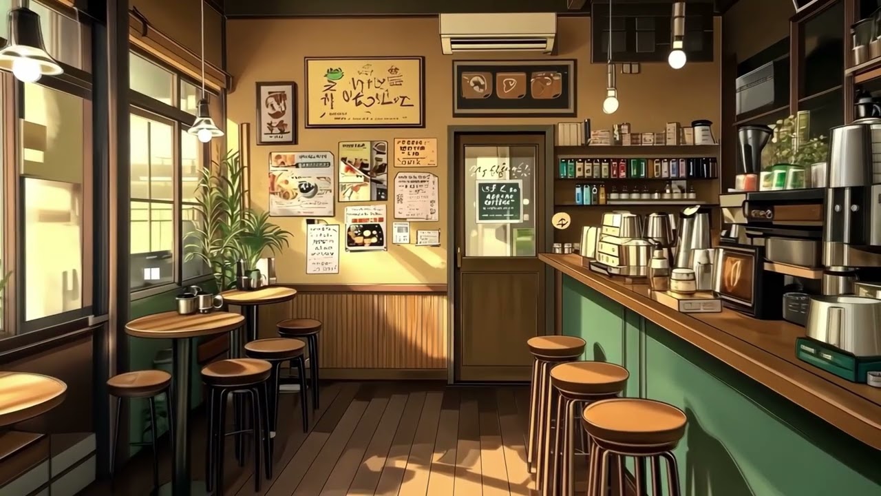 All-Day Cozy Café Lofi – Warm Chill Beats for Focus & Work – 8 Hours