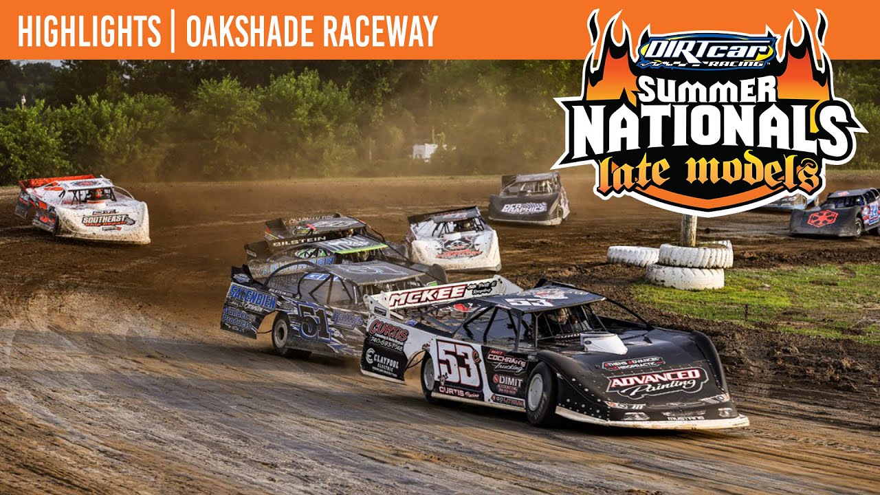 DIRTcar Summer Nationals Late Models | Oakshade Raceway | July 12, 2025 | HIGHLIGHTS