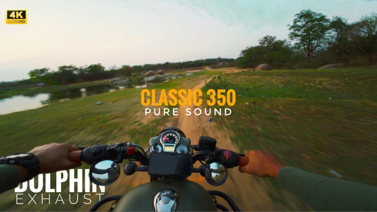 Best Sounding Exhaust for Classic 350 | 4K Ride POV | Ride Therapy
