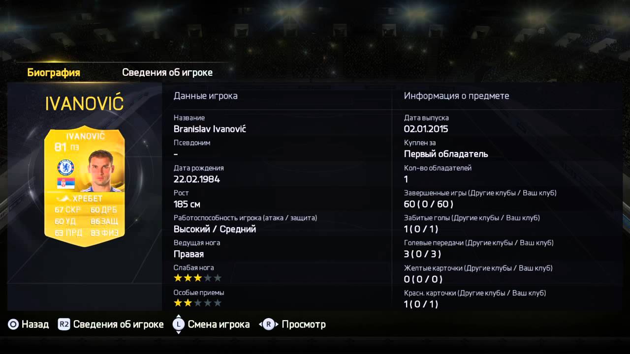 FIFA 15 Сборка состава супер гибрид