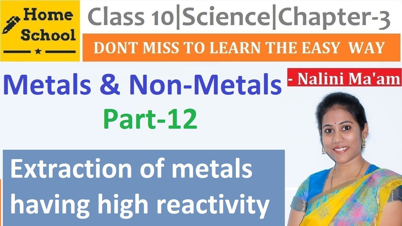 𝐌𝐞𝐭𝐚𝐥𝐬 𝐀𝐧𝐝 𝐍𝐨𝐧 𝐌𝐞𝐭𝐚𝐥𝐬  𝐂𝐥𝐚𝐬𝐬 𝟏𝟎 𝐂𝐡𝐞𝐦𝐢𝐬𝐭𝐫𝐲 𝐍𝐂𝐄𝐑𝐓 𝐂𝐁𝐒𝐄 𝐏𝐚𝐫𝐭-12