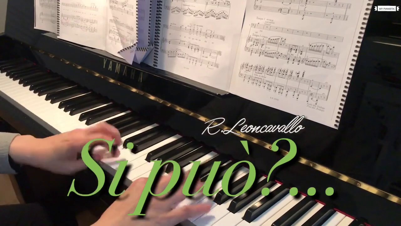 Si può?, Karaoke, Prologo, Pagliacci, R.Leoncavallo, Accompaniment